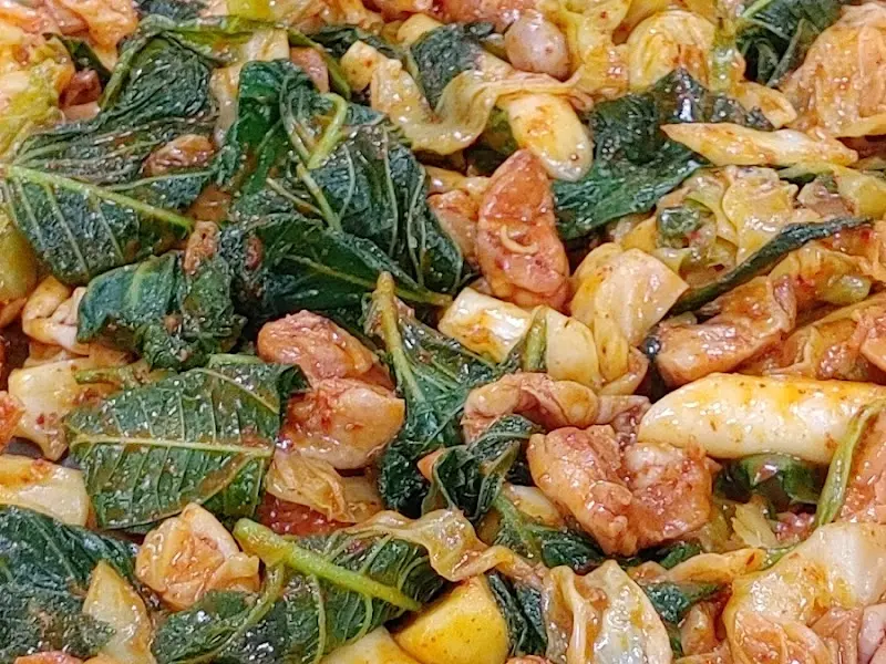 잘 익은 닭갈비