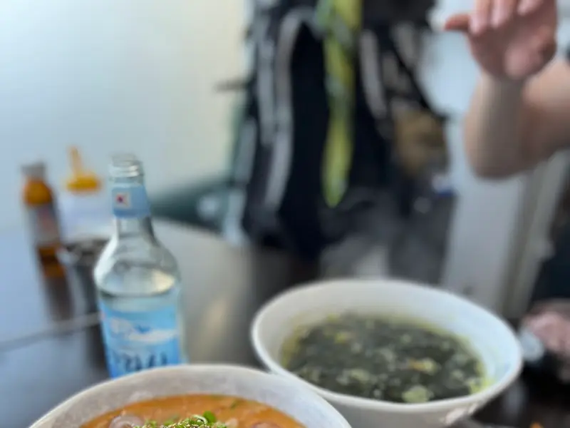 객주리회와 성게미역국