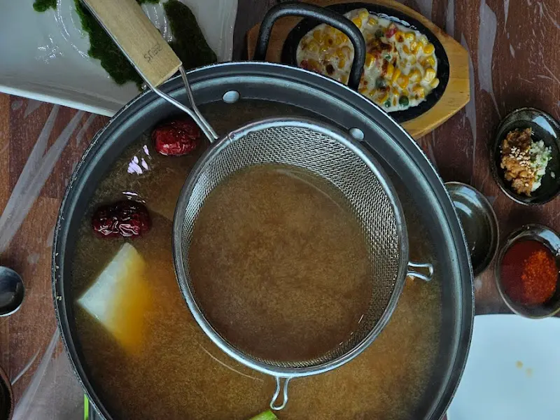 갯장어 샤브샤브 육수