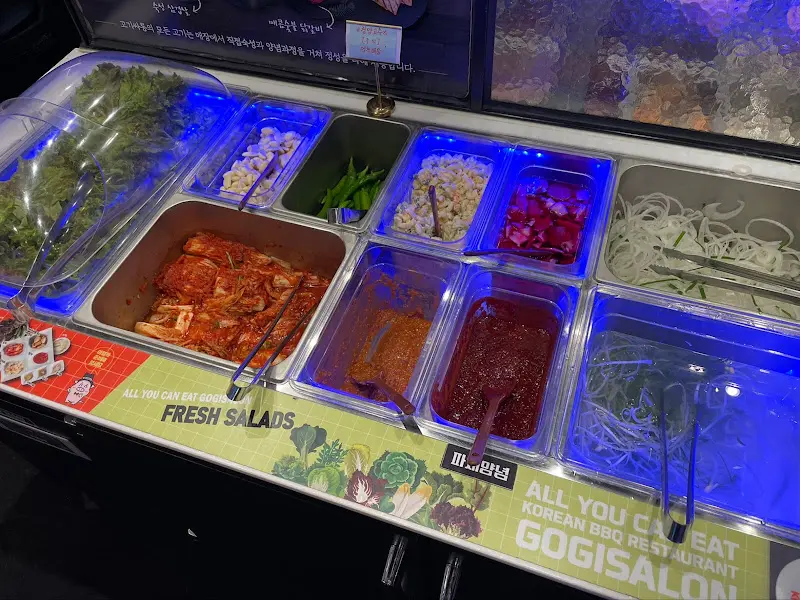 신선한 샐러드바