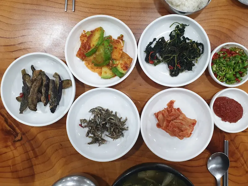새재식당 밑반찬