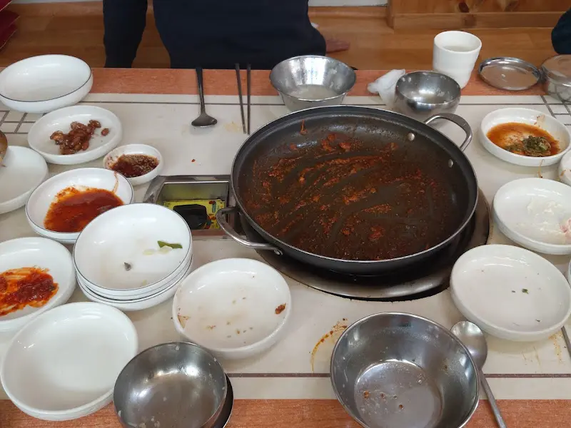 식사를 마친 테이블