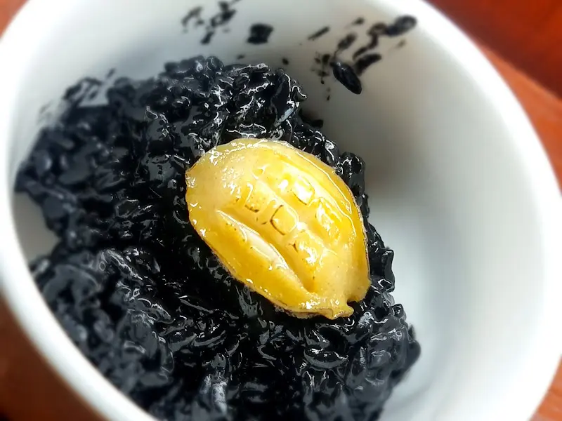 오징어 먹물 리조또