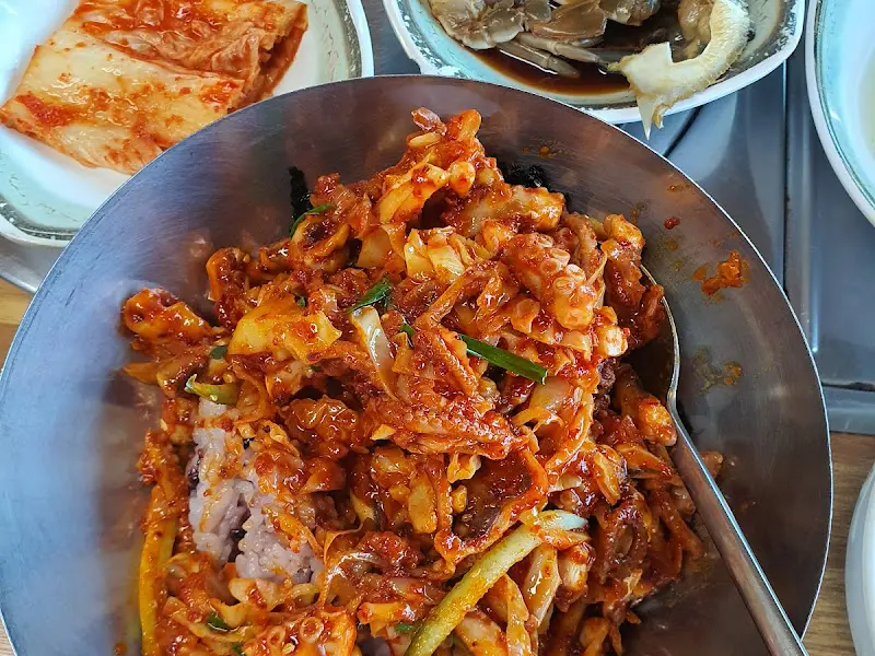 낙지 비빔밥