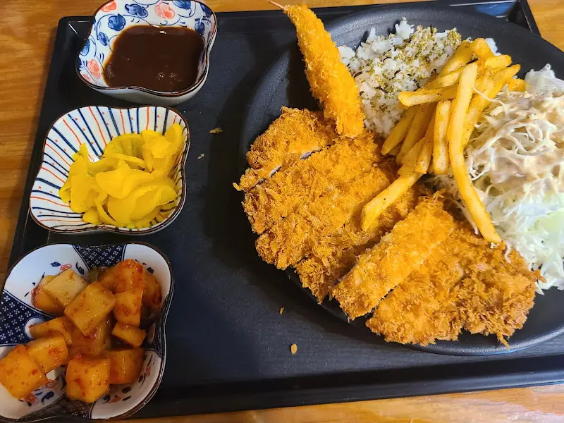 돈까스 카레 한상차림