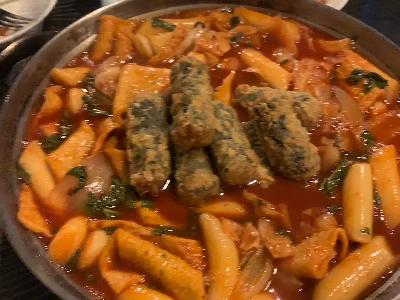 매콤한 떡볶이
