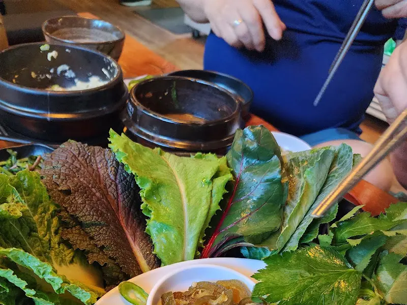 다채로운 산나물 쌈 채소