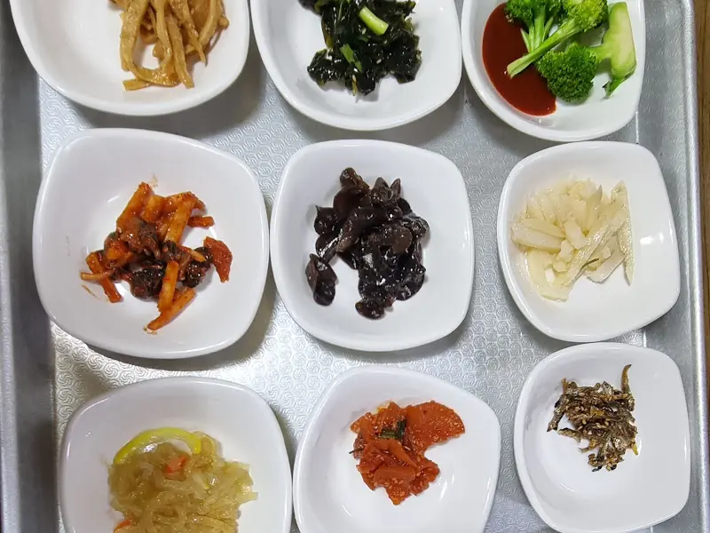 와그너 엣집 밑반찬