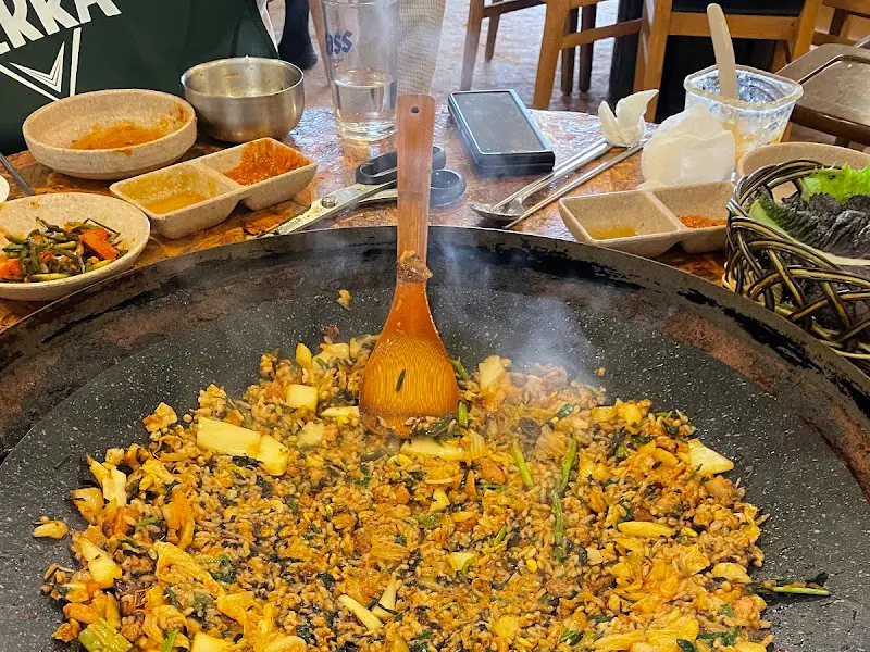 마무리는 역시 볶음밥!