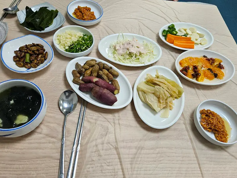 청도횟집 상차림