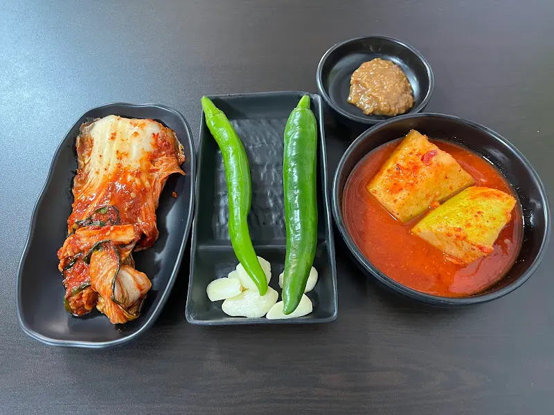 설렁탕과 김치