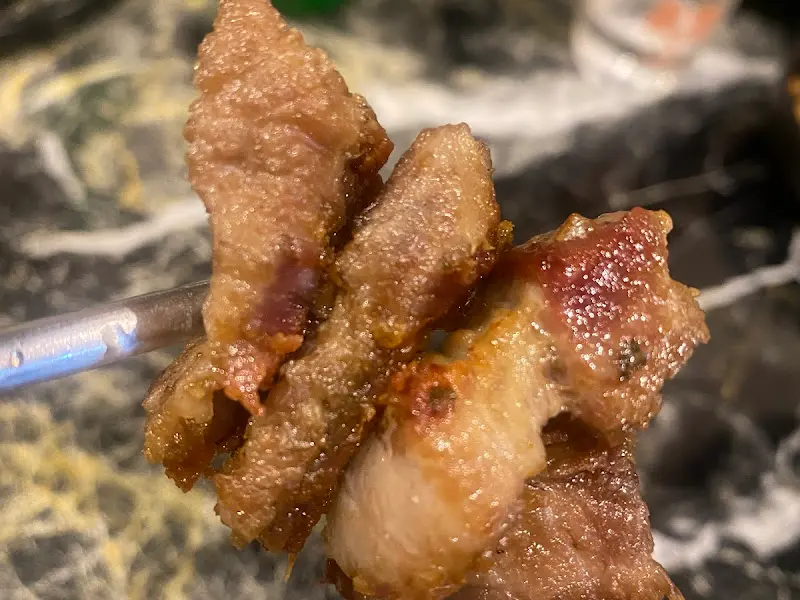 깻잎 장아찌에 싸먹는 삼겹살