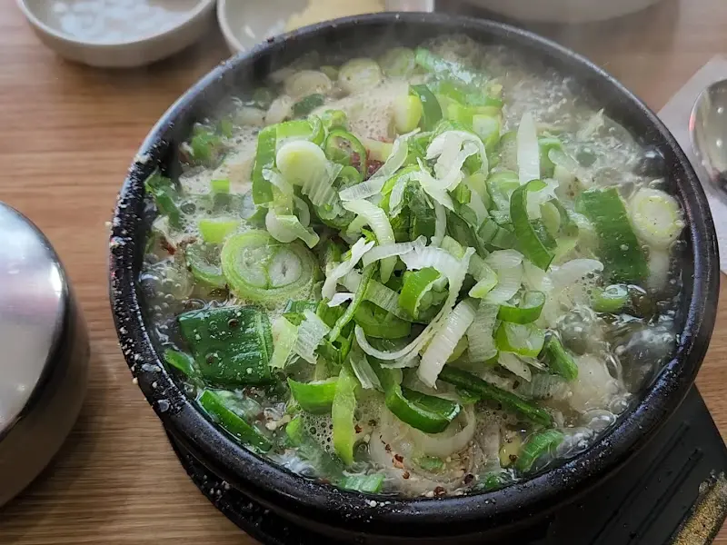 해장국 국물