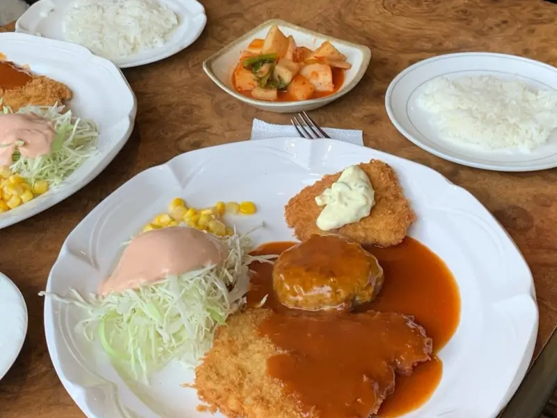 돈까스 정식 상세