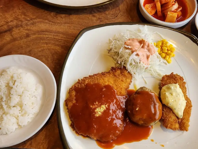 돈까스, 함박 상세