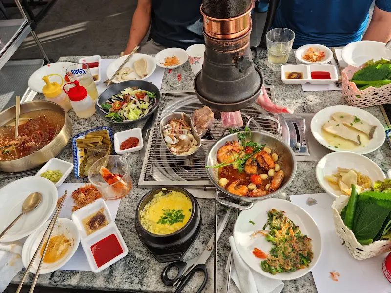 이서방화로 한상차림