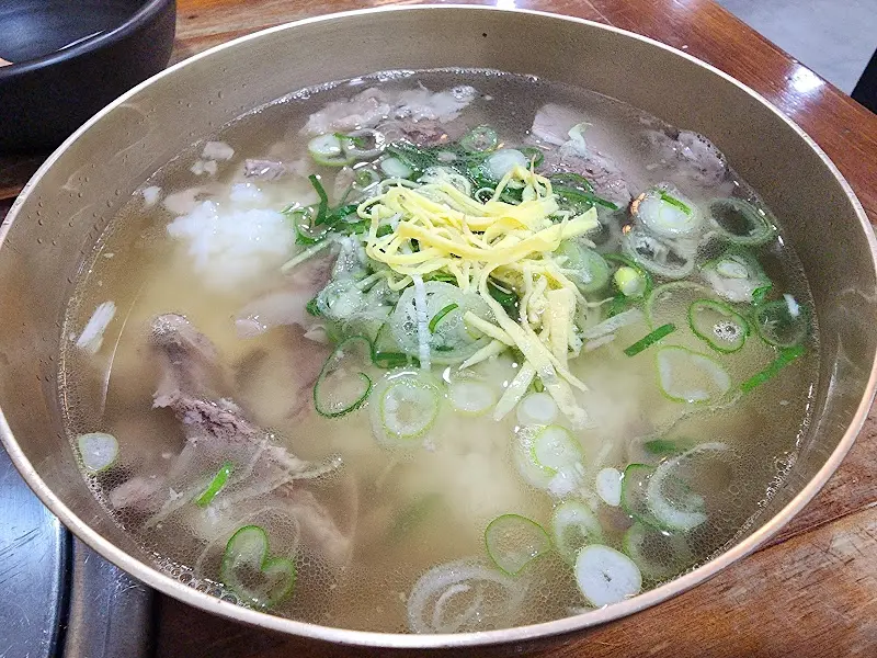 나주곰탕 비주얼