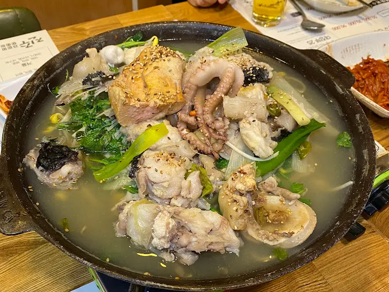 아귀 수육 근접샷