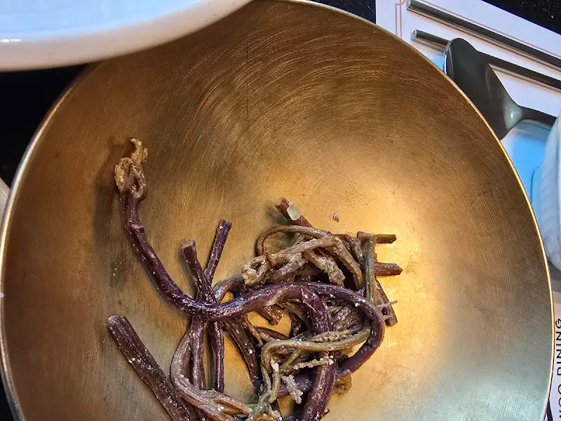 마당넓은집 고사리나물