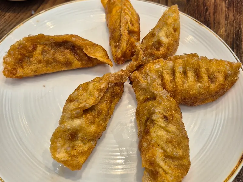 황금빛 튀김만두