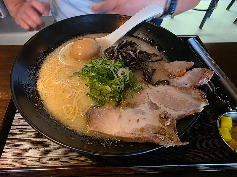 사사키 돈코츠 라멘 먹방