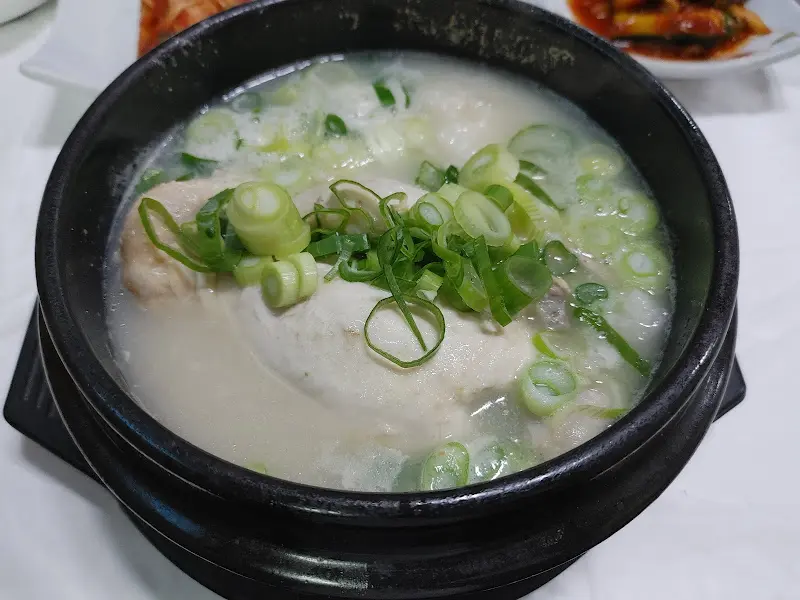 삼계탕 클로즈업