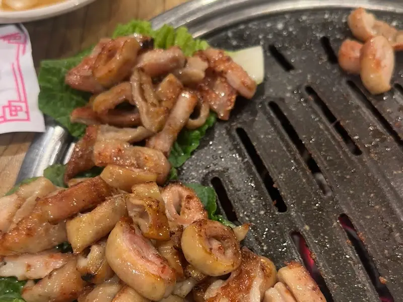 상추에 싸 먹는 막창