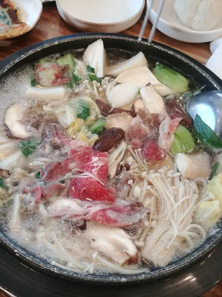 버섯 샤브샤브