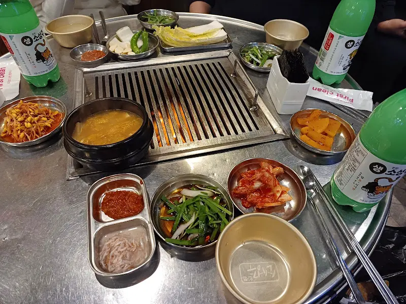 마포주먹고기 밑반찬