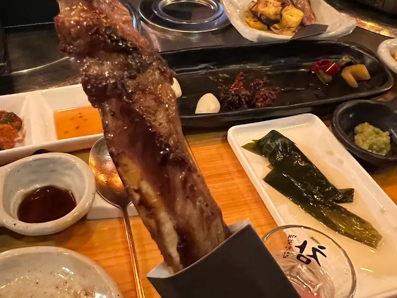 양념 갈비의 먹음직스러운 모습