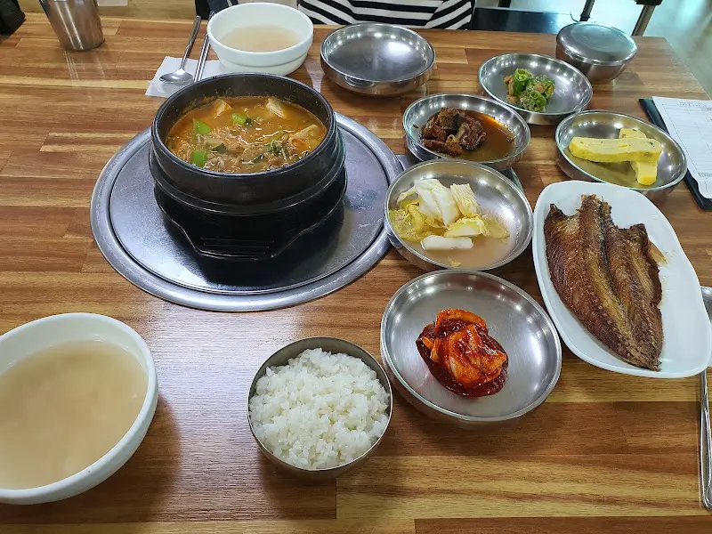 고등어구이와 청국장