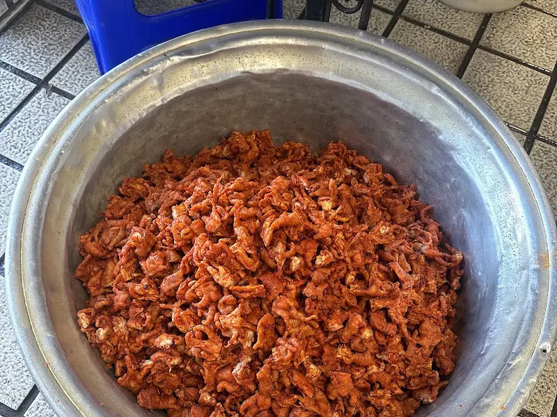 닭발 대량 조리