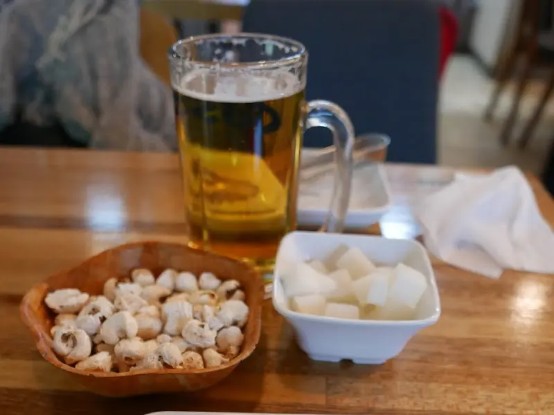 맥주와 기본 안주