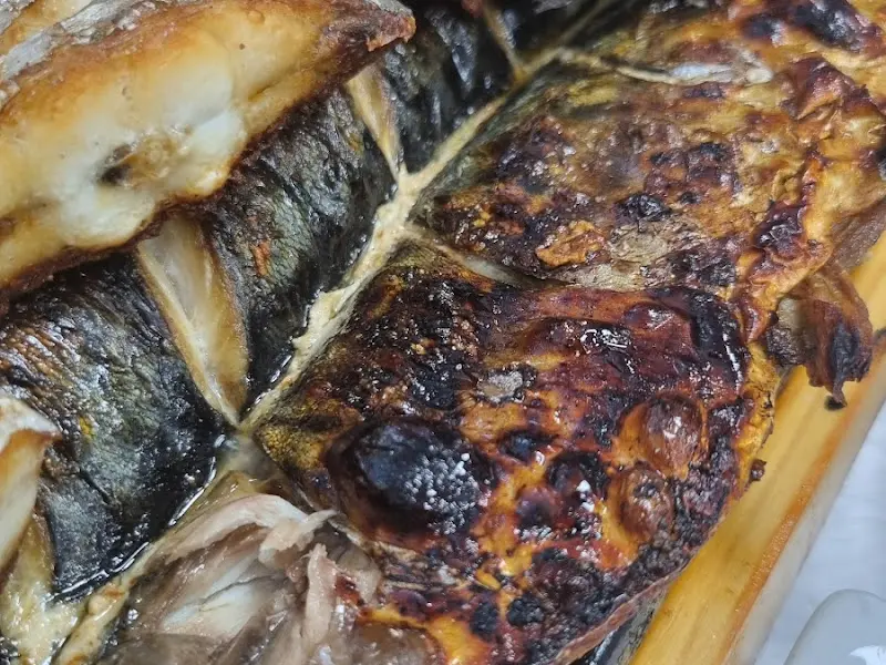 고등어구이 클로즈업