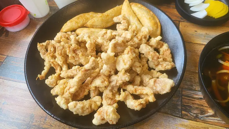 겉바속촉 군만두