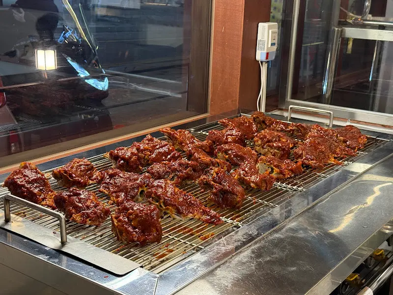 뼈칼집 뼈구이 초벌 모습