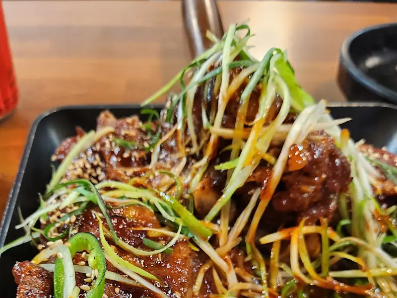 뼈칼집 뼈구이 근접샷