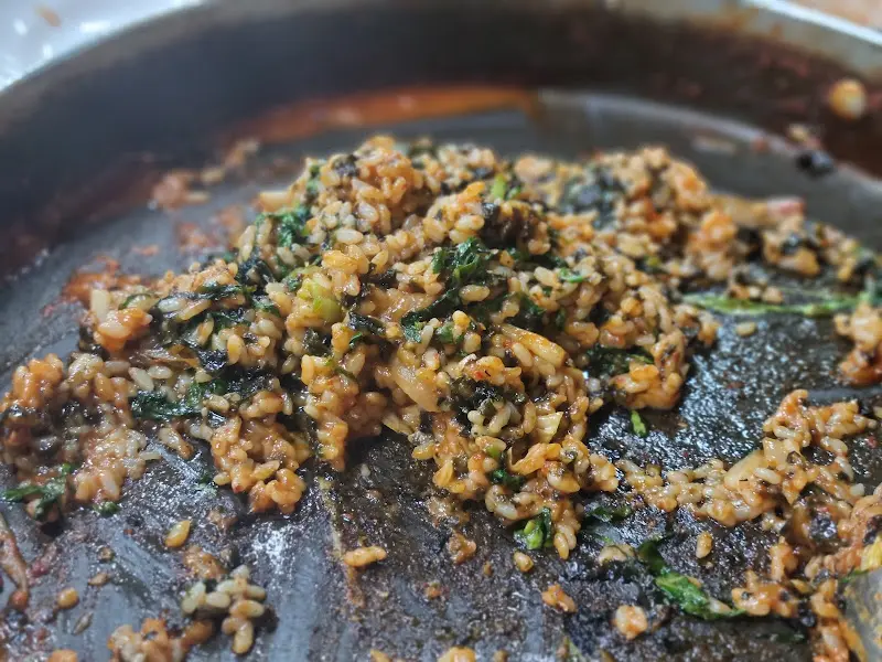 닭내장탕 볶음밥