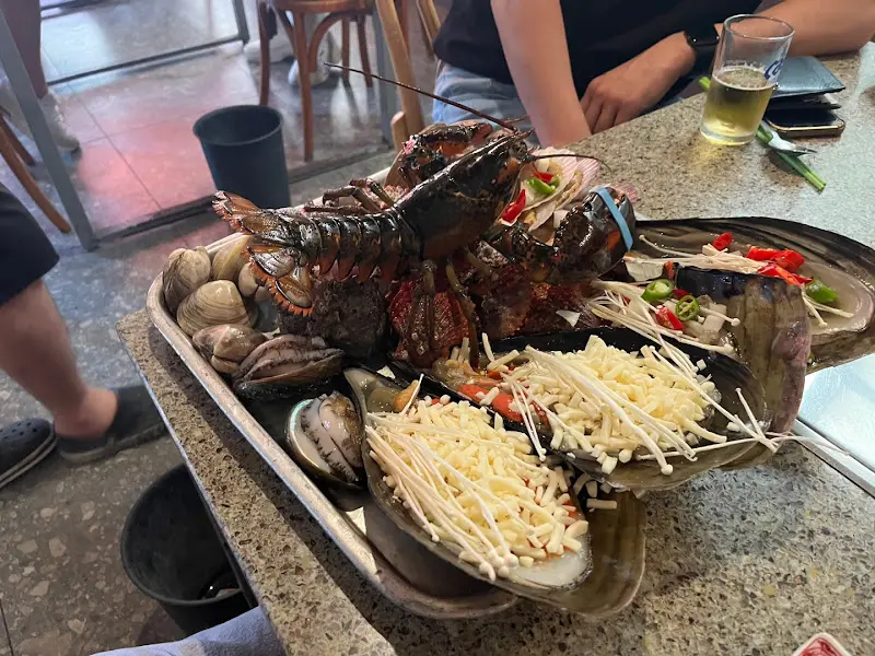 조개구이 大자와 함께 나오는 랍스터