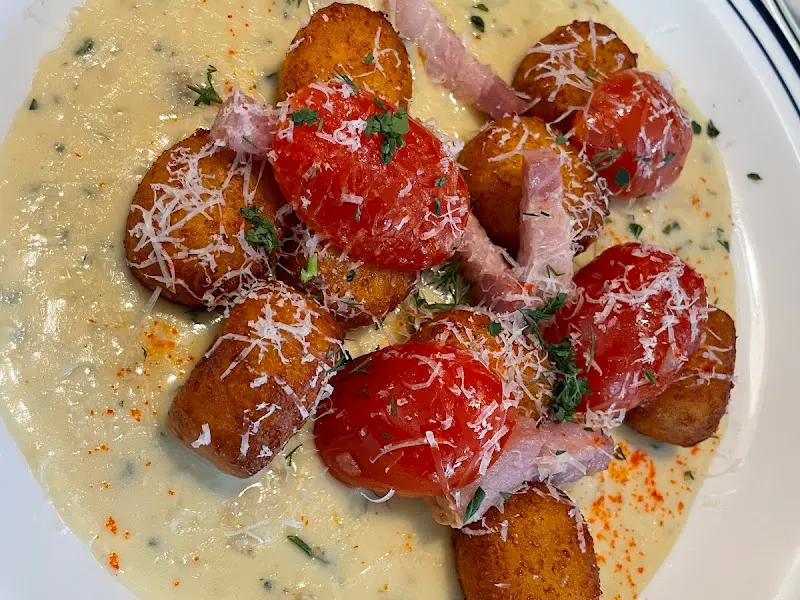 크림 뇨끼 근접샷