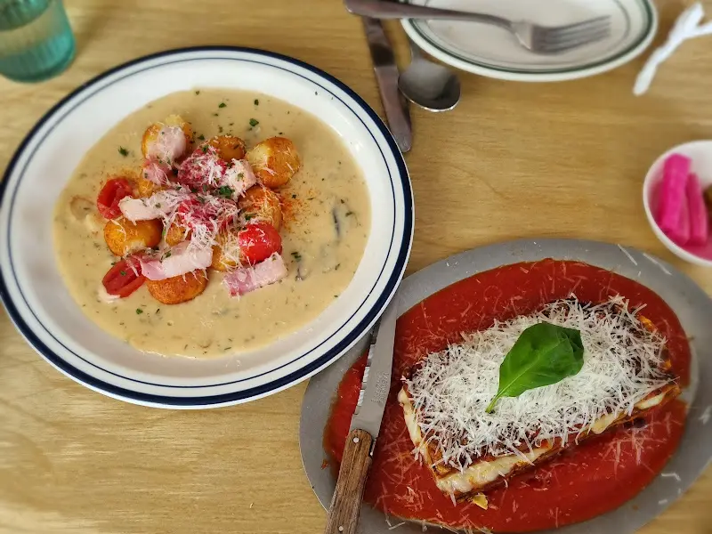 뇨끼와 라자냐 투샷