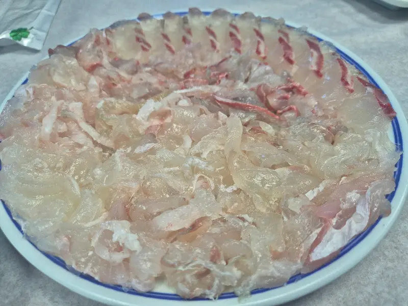 김해횟집 모듬회