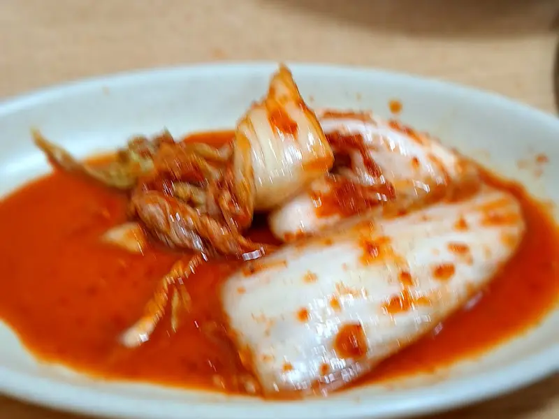 신선하고 맛깔스러운 겉절이