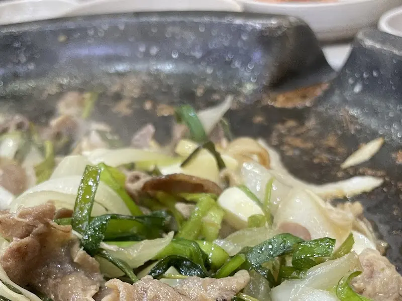 오리 야채 불고기