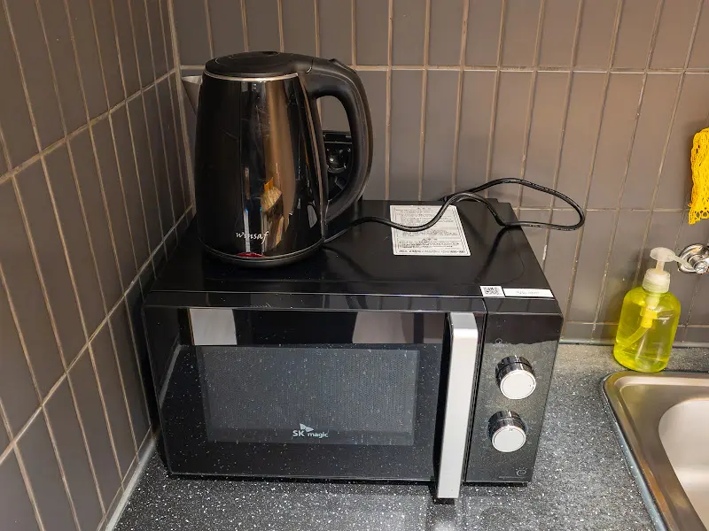 객실 내 전자레인지