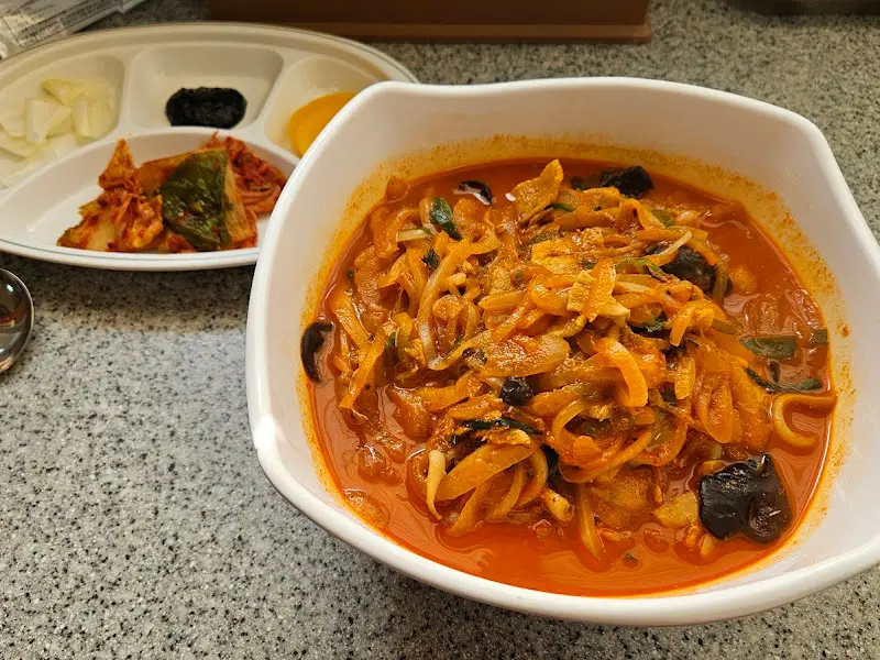 비빔짬뽕의 비주얼