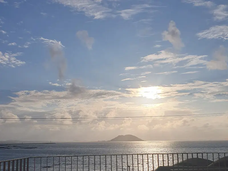 흐린 날의 비양도