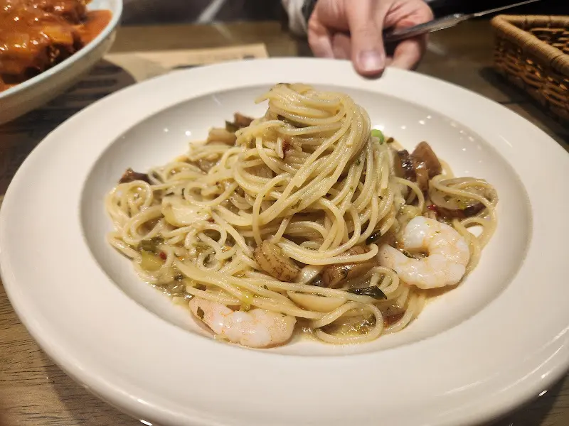 천마 오일 파스타