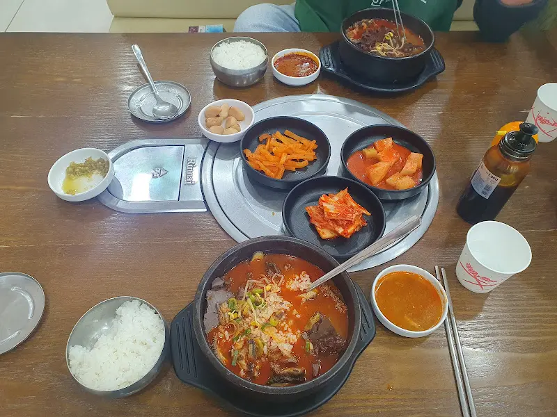 양평해장국 상차림