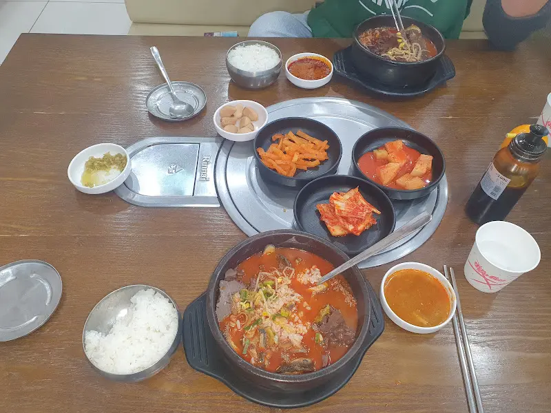 양평해장국 상차림